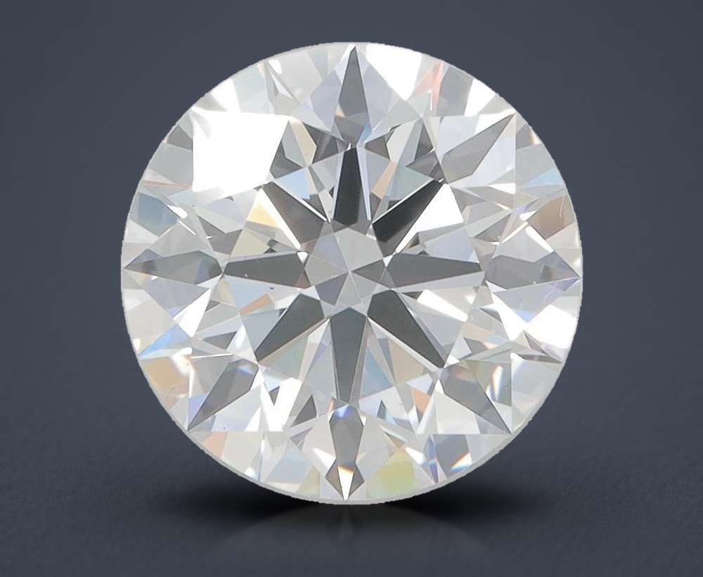 3.28 Carat Round Lab Diamond