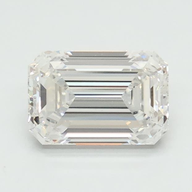 1.09ct D VVS1 Rare Carat Ideal Cut Emerald Lab Grown Diamond