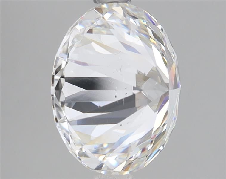 3.28ct F SI2 Rare Carat Ideal Cut Round Lab Grown Diamond