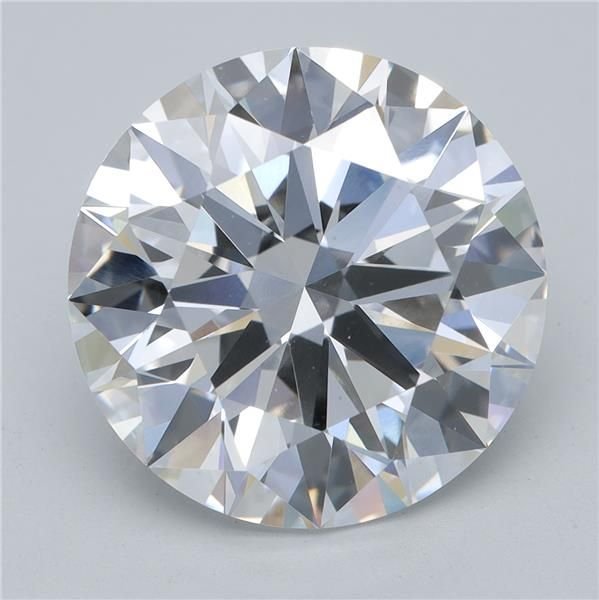 6.42ct E VS1 Rare Carat Ideal Cut Round Lab Grown Diamond