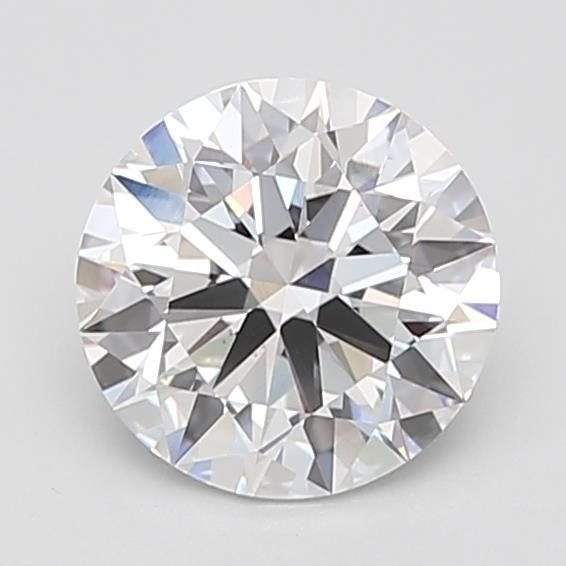 3.08ct D VS2 Rare Carat Ideal Cut Round Lab Grown Diamond