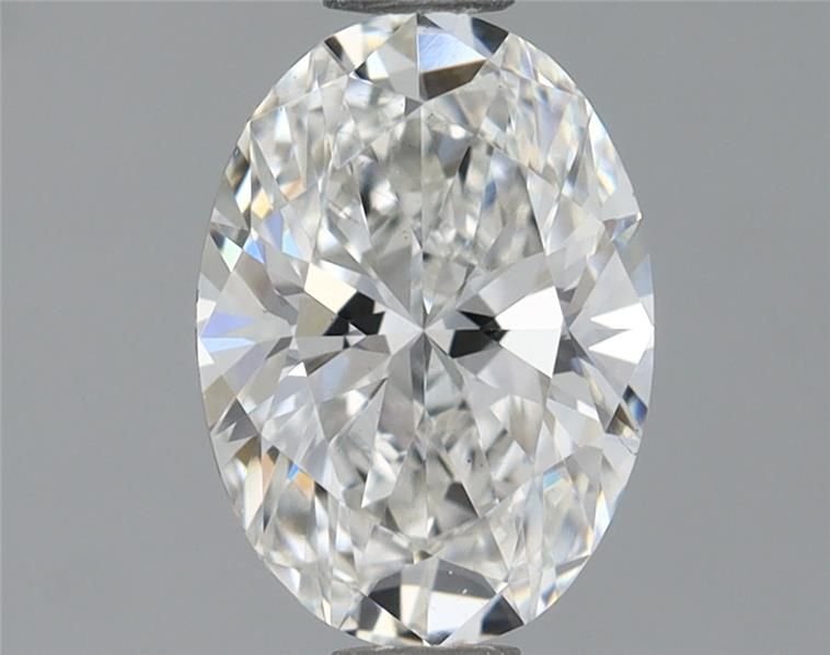 0.83ct F VS1 Rare Carat Ideal Cut Oval Lab Grown Diamond