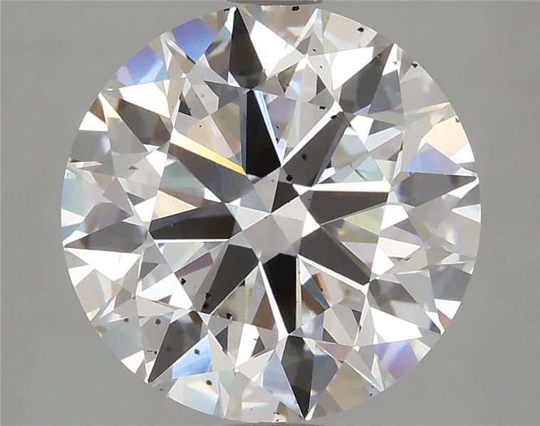 4.03ct F SI1 Excellent Cut Round Lab Grown Diamond