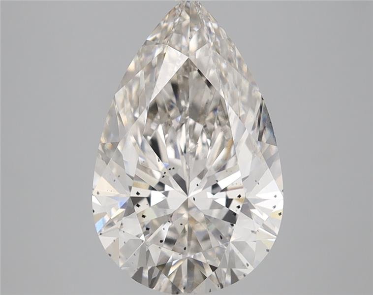 2.59ct H SI2 Rare Carat Ideal Cut Pear Lab Grown Diamond