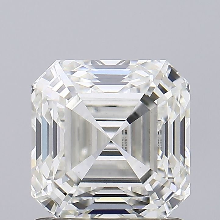 1.28ct H VS1 Rare Carat Ideal Cut Asscher Lab Grown Diamond