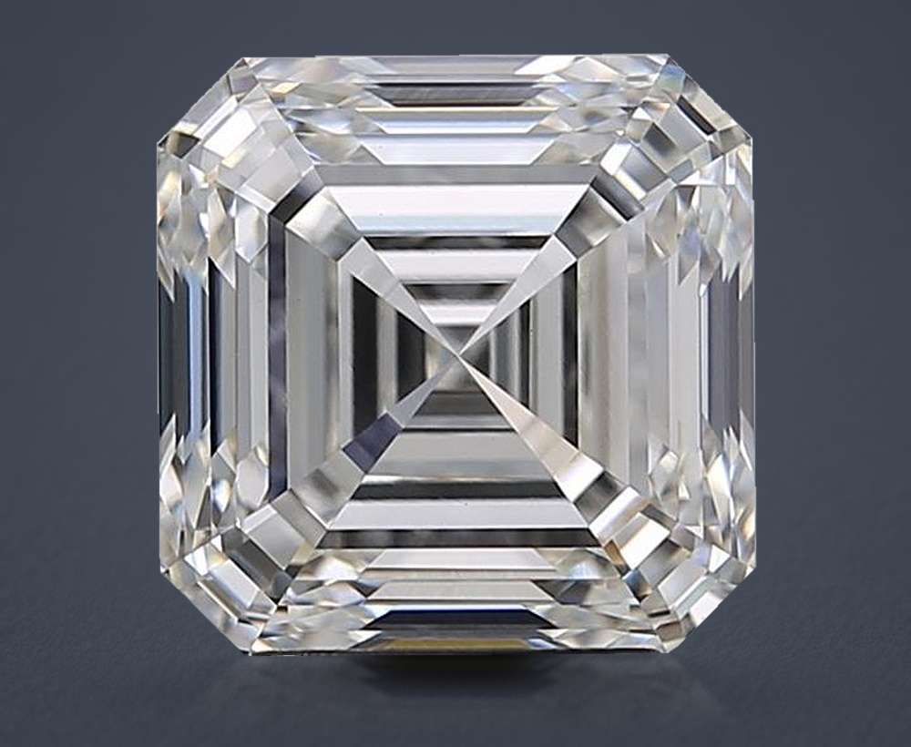 4.08 Carat Asscher Lab Diamond