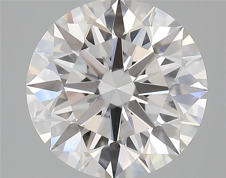 3.71ct D VS1 Rare Carat Ideal Cut Round Lab Grown Diamond