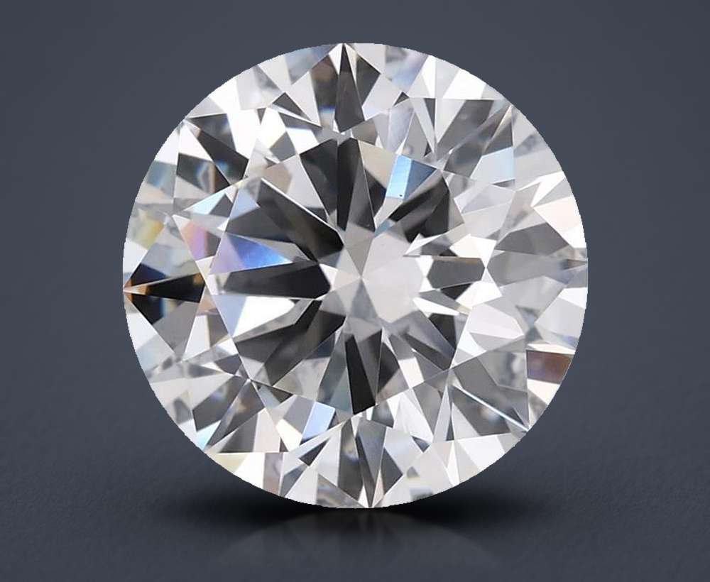 4.00 Carat Round Lab Diamond