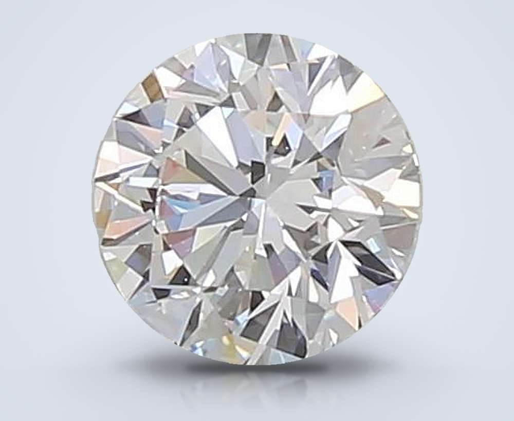 0.90 Carat Round Natural Diamond