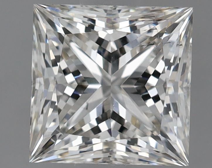 1.12ct H VS2 Rare Carat Ideal Cut Princess Lab Grown Diamond