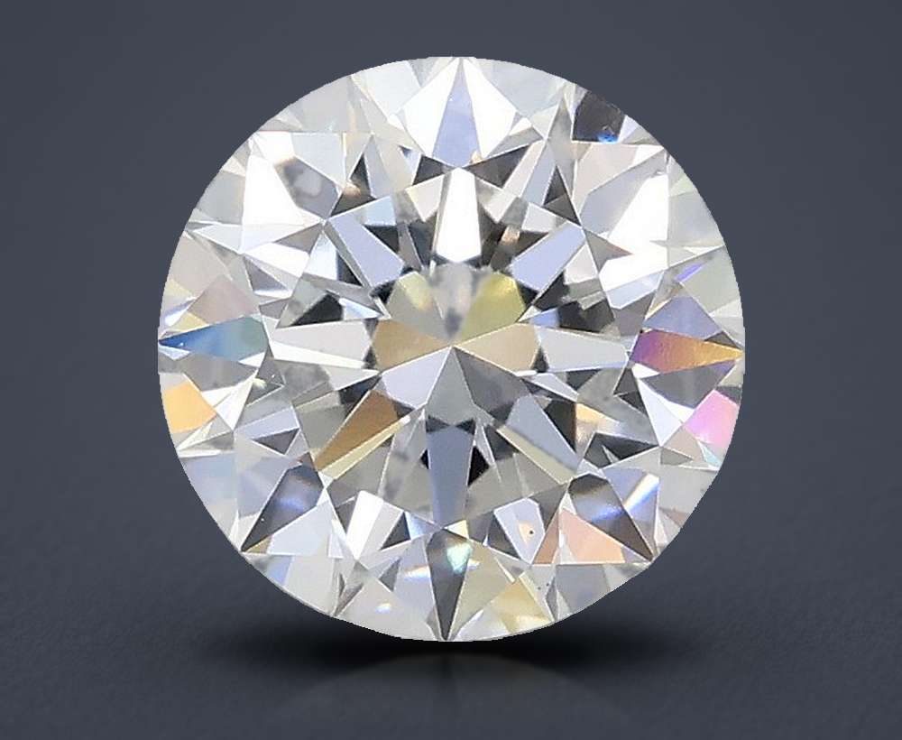 1.37 Carat Round Lab Diamond