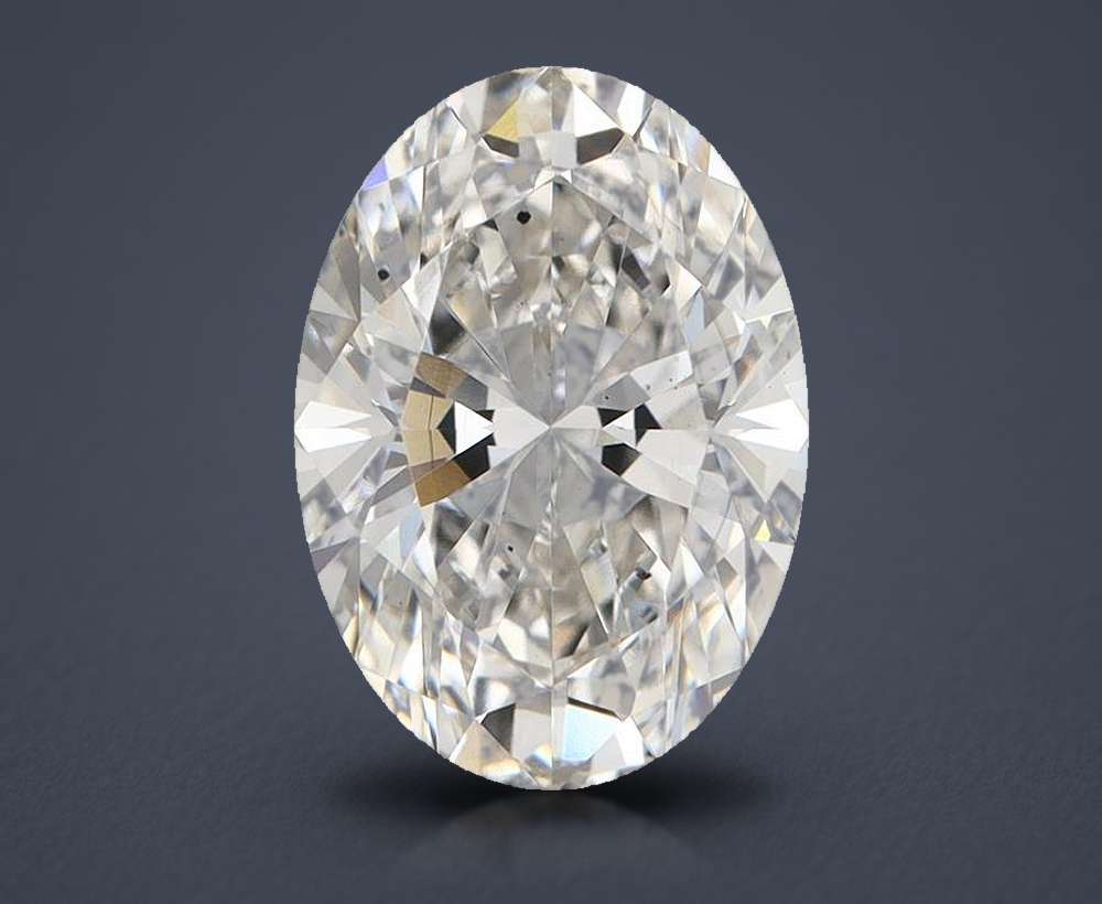 4.05 Carat Oval Lab Diamond