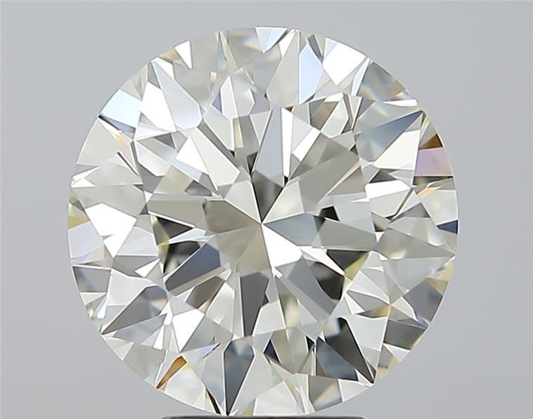 5.06ct K VS1 Rare Carat Ideal Cut Round Diamond