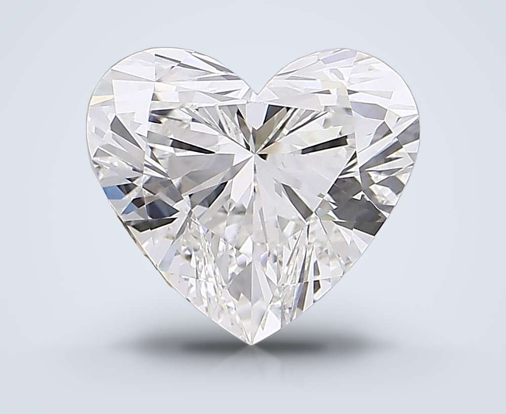 6.55 Carat Heart Lab Diamond