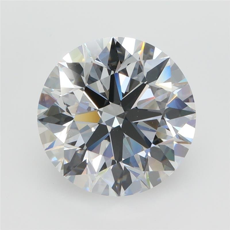 3.02ct D VVS1 Rare Carat Ideal Cut Round Lab Grown Diamond