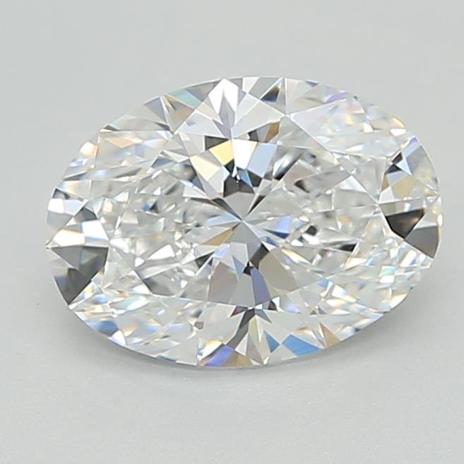 2.01ct D VVS1 Rare Carat Ideal Cut Oval Lab Grown Diamond