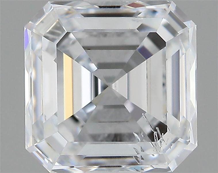 1.02ct F SI2 Rare Carat Ideal Cut Asscher Lab Grown Diamond