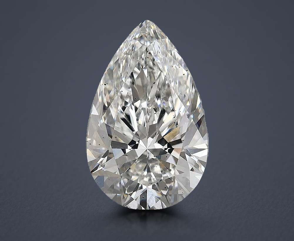 3.51 Carat Pear Lab Diamond