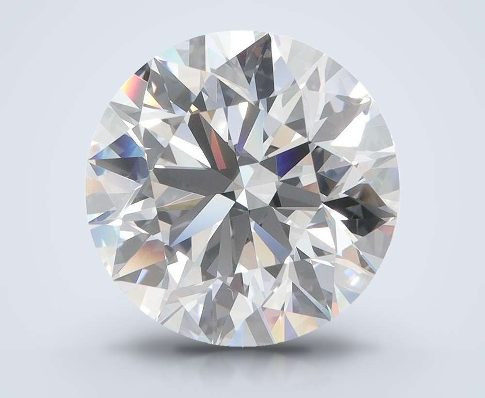 5.36 Carat Round Lab Diamond