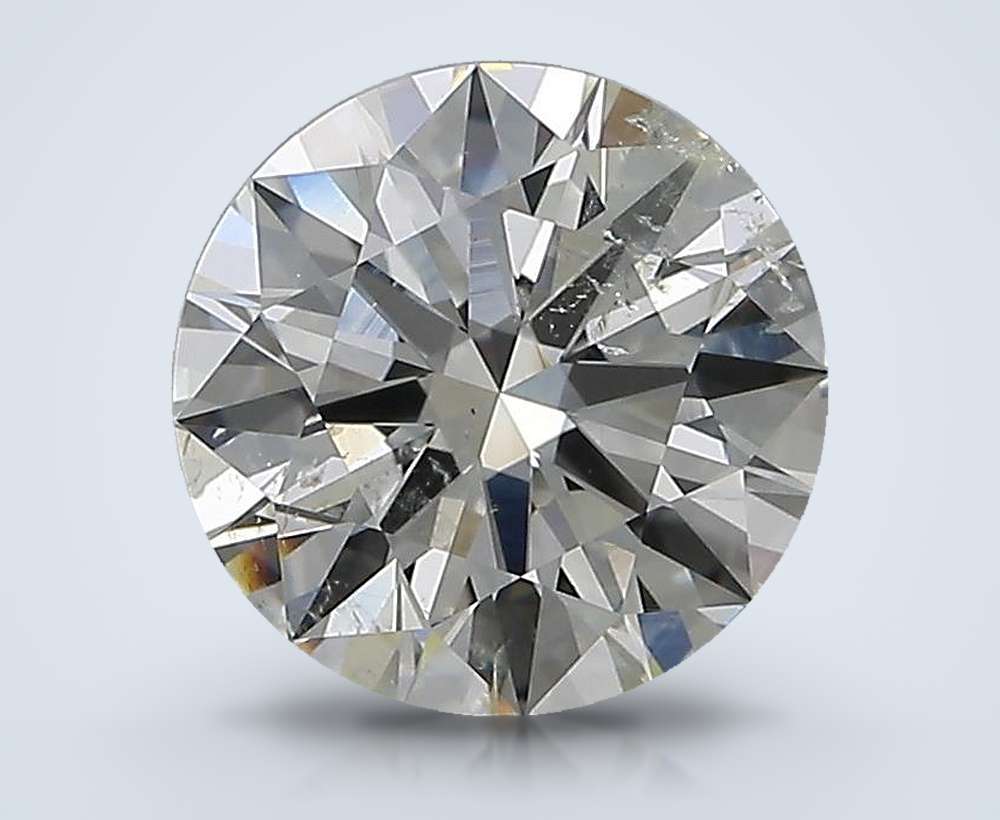 2.51 Carat Round Natural Diamond
