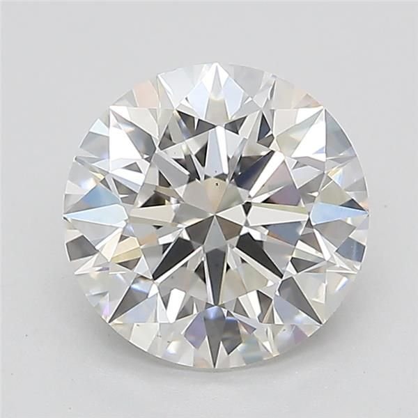 2.10ct F VS1 Rare Carat Ideal Cut Round Lab Grown Diamond