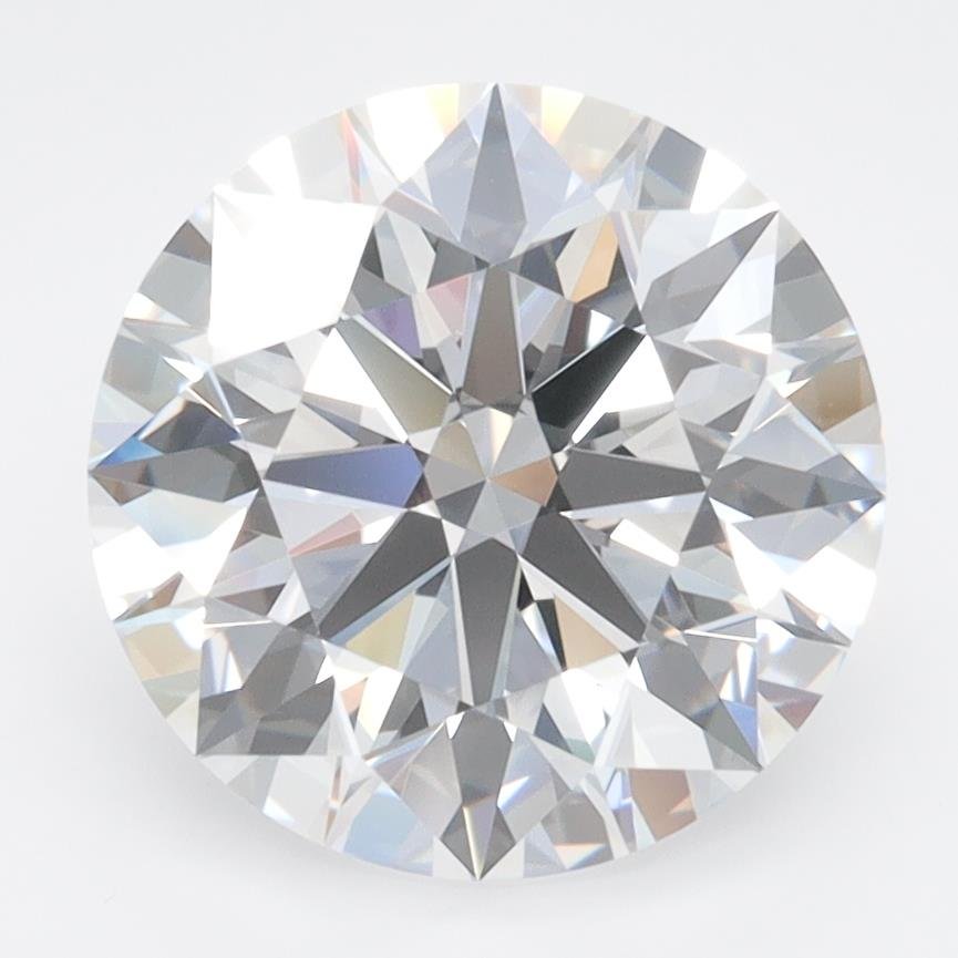 3.71ct D VVS1 Rare Carat Ideal Cut Round Lab Grown Diamond