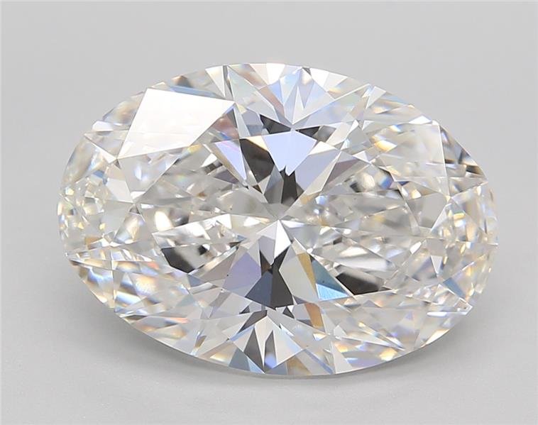 6.02ct E VS1 Rare Carat Ideal Cut Oval Lab Grown Diamond