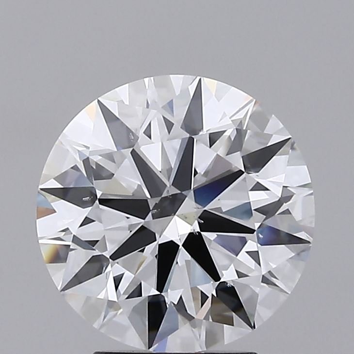 3.37ct E SI1 Rare Carat Ideal Cut Round Lab Grown Diamond