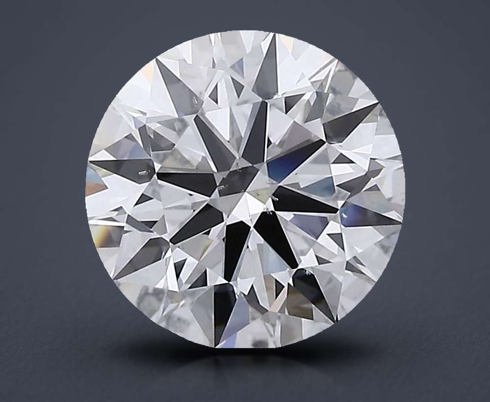 3.37 Carat Round Lab Diamond
