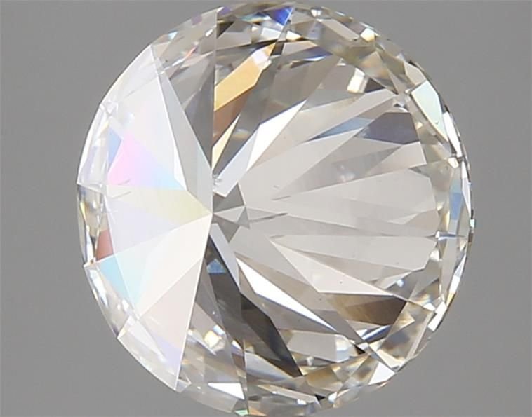 4.06ct H VS2 Rare Carat Ideal Cut Round Lab Grown Diamond