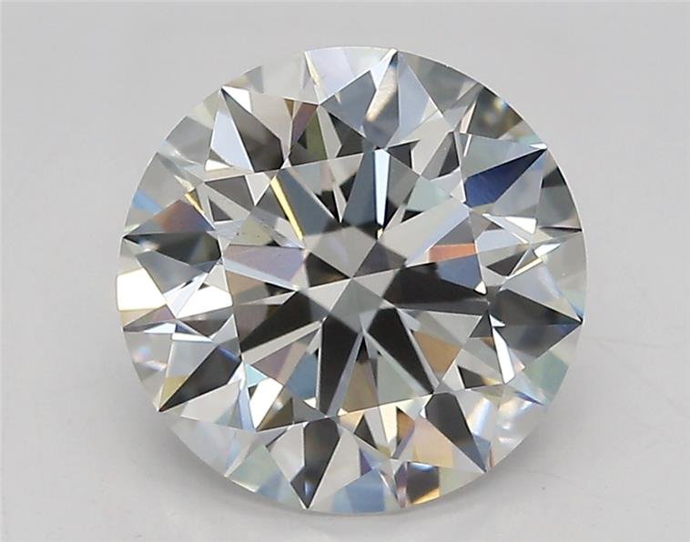 2.56ct F VS1 Rare Carat Ideal Cut Round Lab Grown Diamond