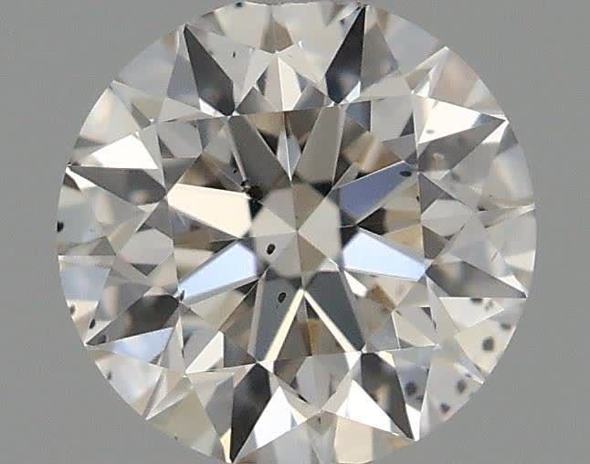 0.34ct K SI1 Rare Carat Ideal Cut Round Diamond