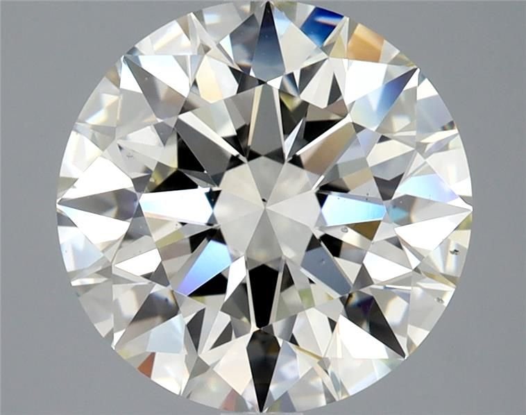 3.25ct K VS2 Rare Carat Ideal Cut Round Diamond