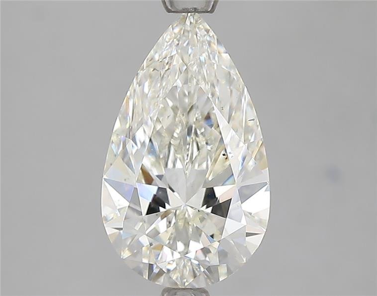 2.02ct K SI1 Rare Carat Ideal Cut Pear Diamond