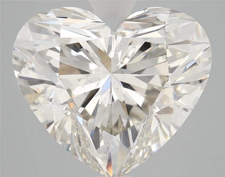 4.14ct I VS2 Rare Carat Ideal Cut Heart Lab Grown Diamond