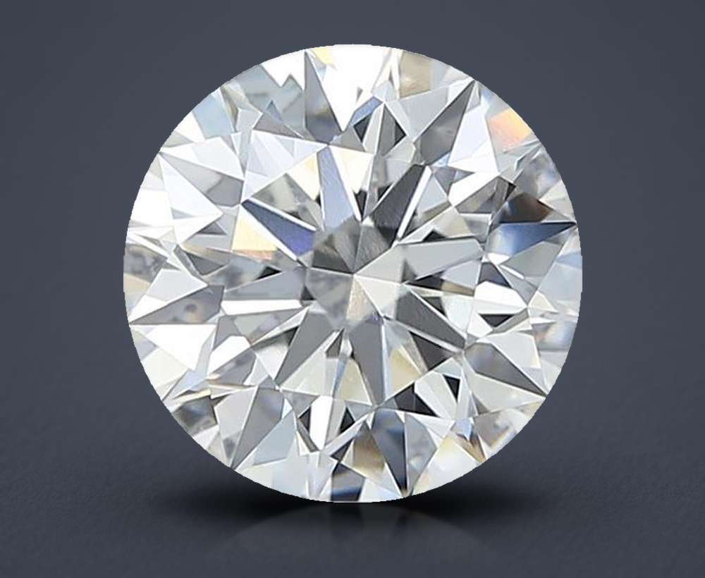 3.09 Carat Round Lab Diamond
