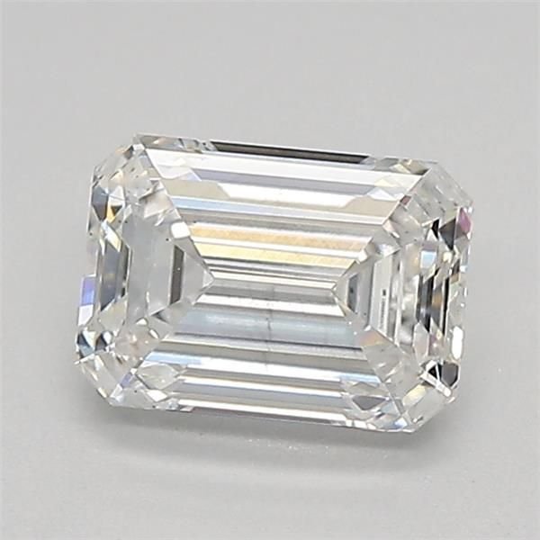 0.97ct E VS2 Rare Carat Ideal Cut Emerald Lab Grown Diamond