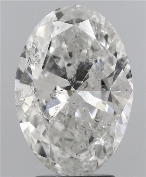 3.01ct H SI2 Very Good Cut Oval Diamond