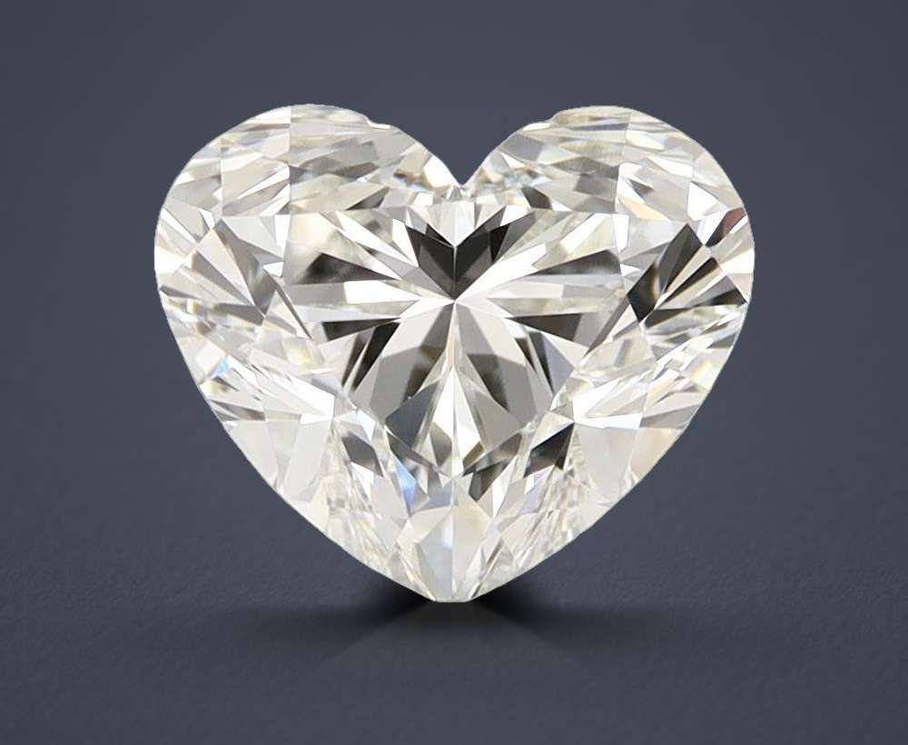 1.42 Carat Heart Natural Diamond