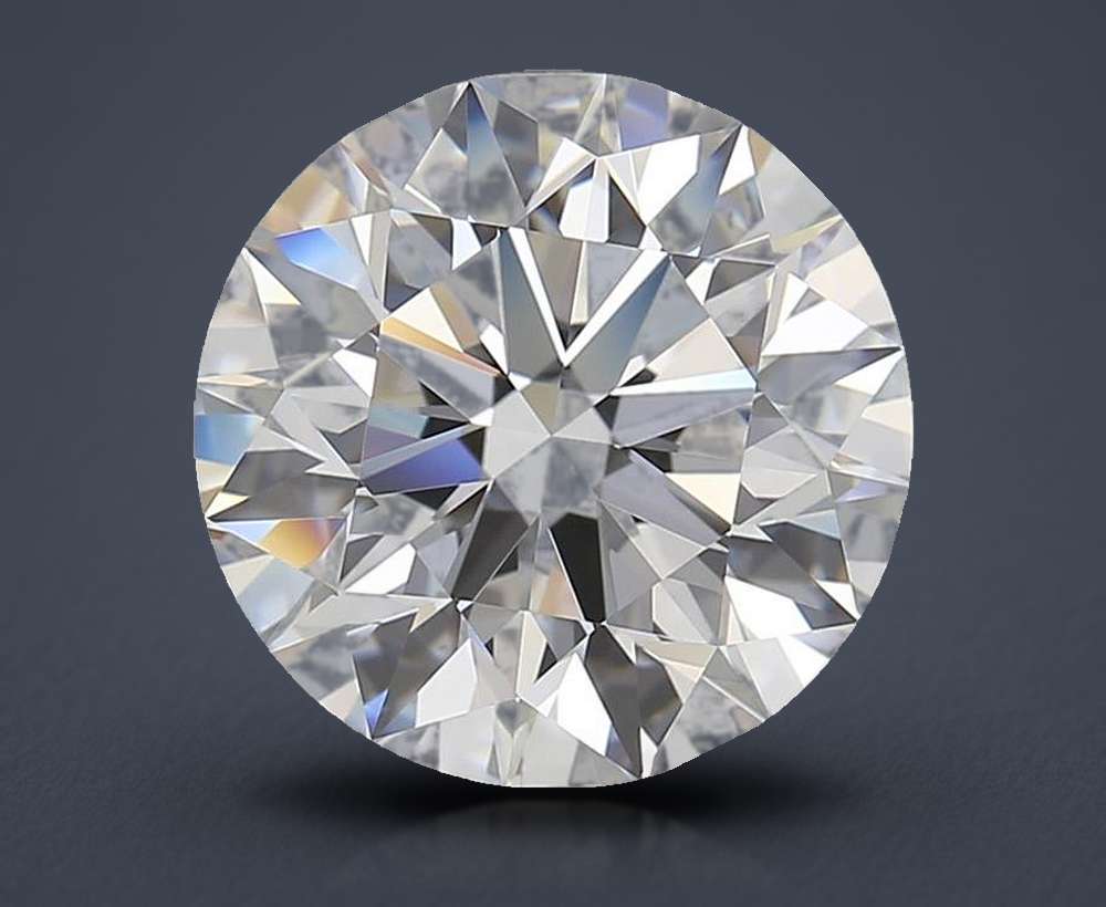 5.41 Carat Round Lab Diamond