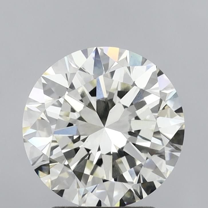 2.79ct I VS1 Very Good Cut Round Lab Grown Diamond