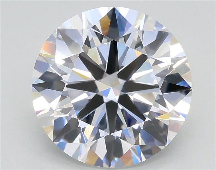 2.52ct D VS1 Rare Carat Ideal Cut Round Lab Grown Diamond