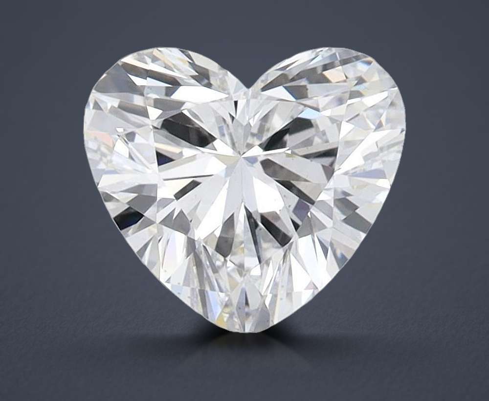 1.53 Carat Heart Lab Diamond