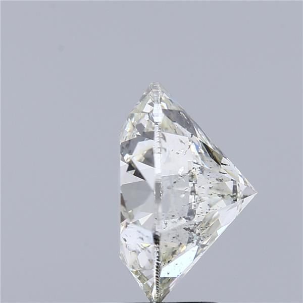 4.01ct I SI2 Rare Carat Ideal Cut Round Diamond