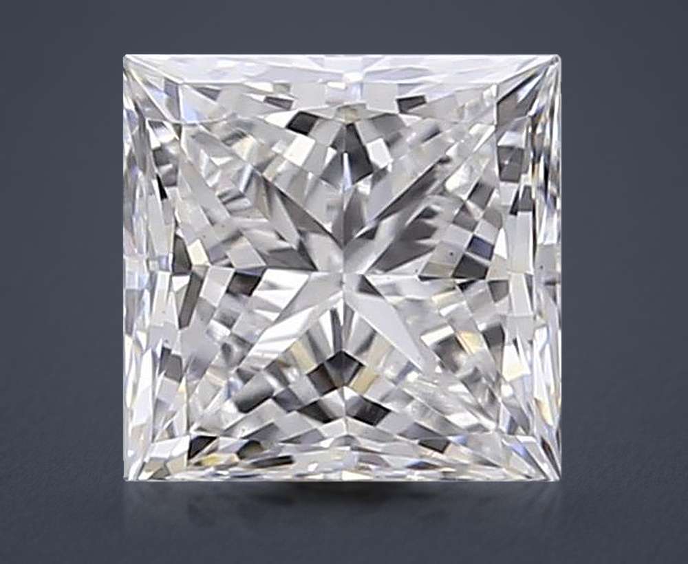 0.51 Carat Princess Lab Diamond