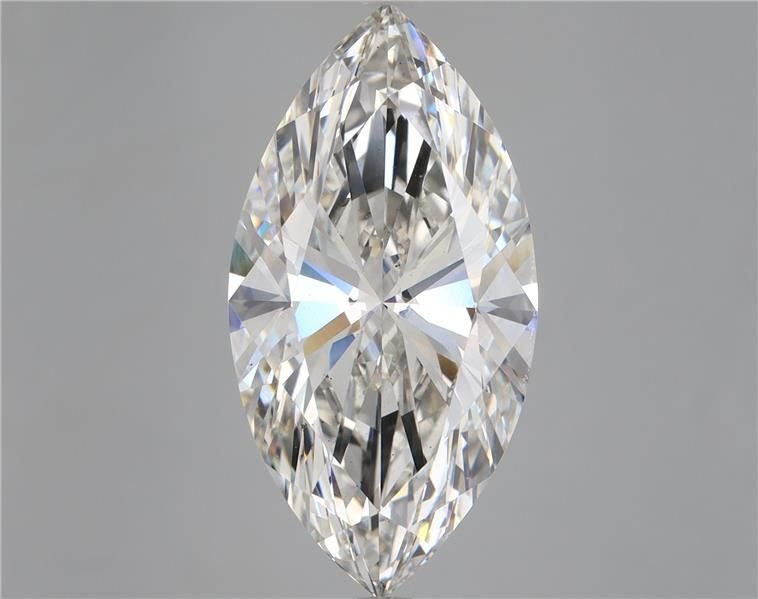 7.55ct H VS2 Excellent Cut Marquise Lab Grown Diamond