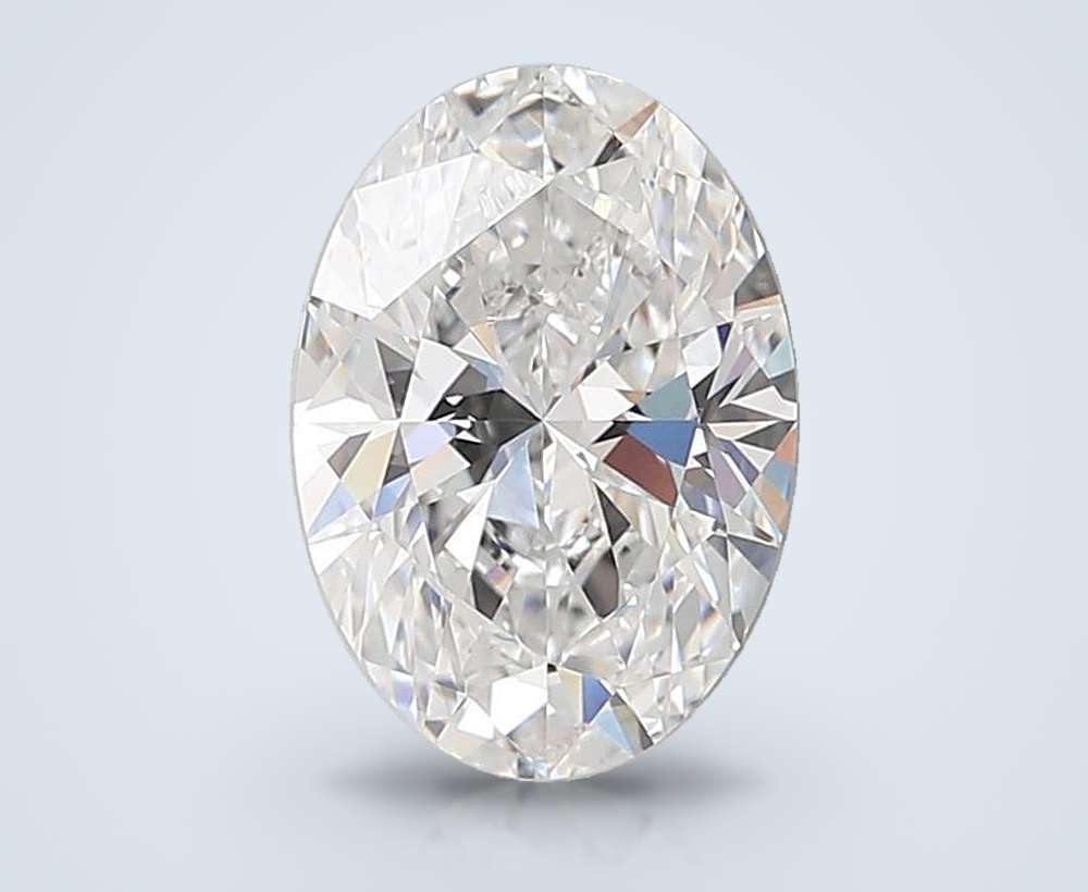 4.07 Carat Oval Lab Diamond