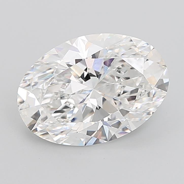 7.54 Carat Oval Lab Diamond
