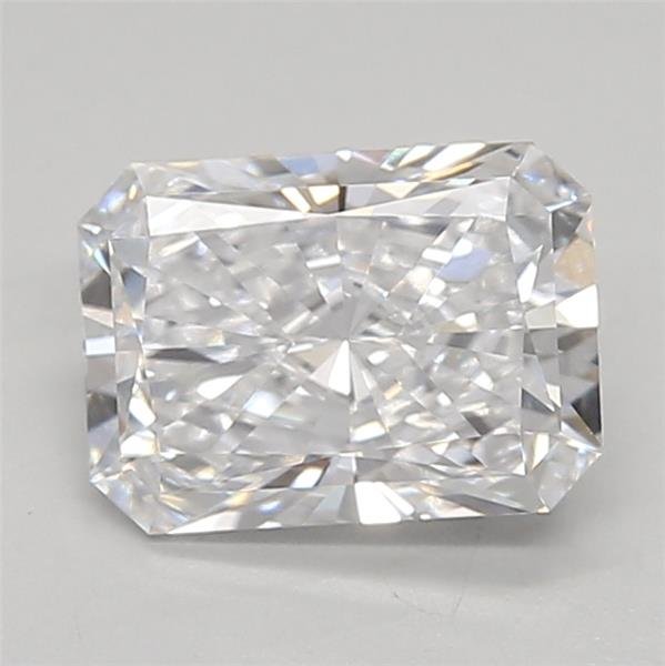 1.25ct D VVS2 Rare Carat Ideal Cut Radiant Lab Grown Diamond