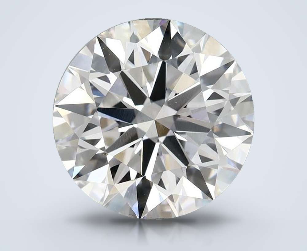 4.39 Carat Round Lab Diamond